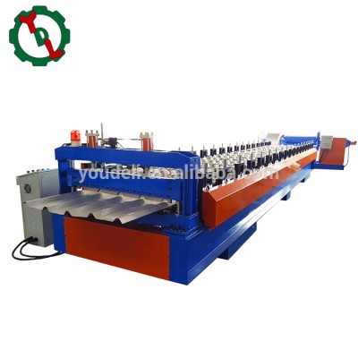 High Quality Steel Roof Roll Forming Machine Trapezoid Roof Machine