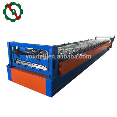 China Supplier High Quality Metal Trapezoid Roofing Sheet Roof Wall Panel Cold Roll Forming Machine