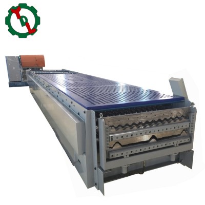 Trapezoidal Corrugated Steel Tile Sheet Metal Roofing Double Layer Roll Forming Machine